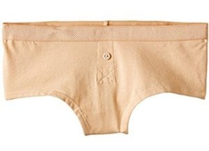 Boobs & Bloomers Cotton Teen Short - Nude